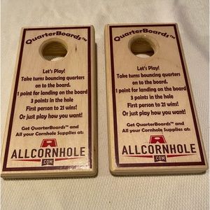 All Cornhole Quarter Boards